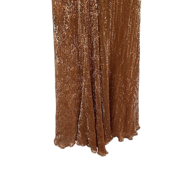 Cinderella Divine NWT CH182 Rose Gold Formal Gown size Small - Picture 8 of 14